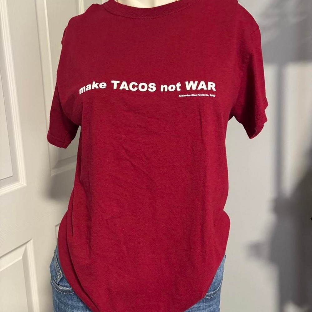 Make Tacos Not War Graphic Tee